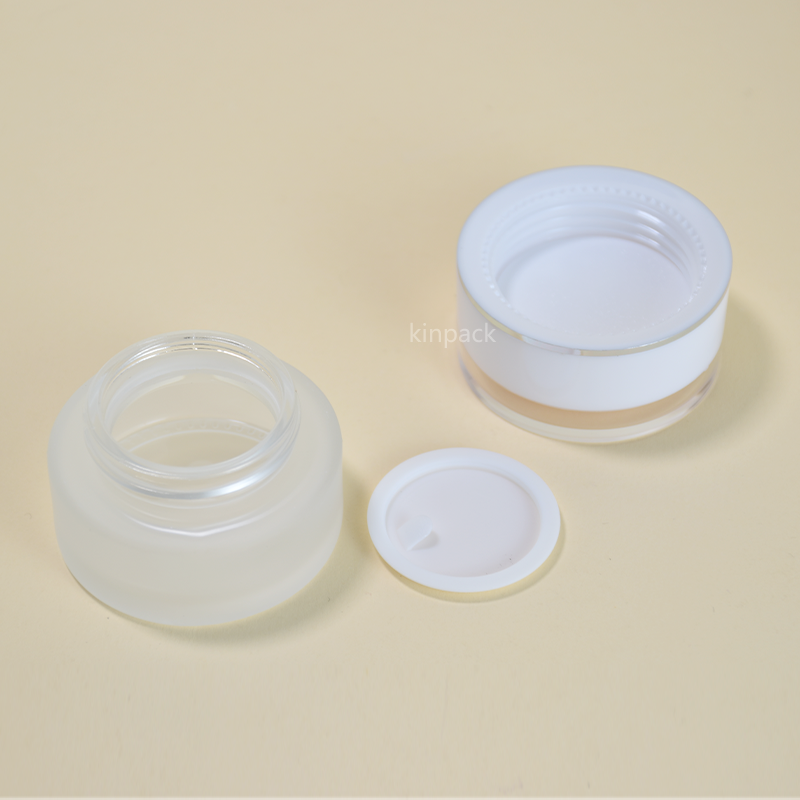 Glass Cosmetic Cream Jars KG1007